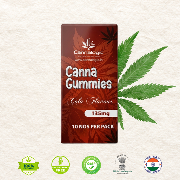 Canna Gummies – Cola Flavour (250mg)